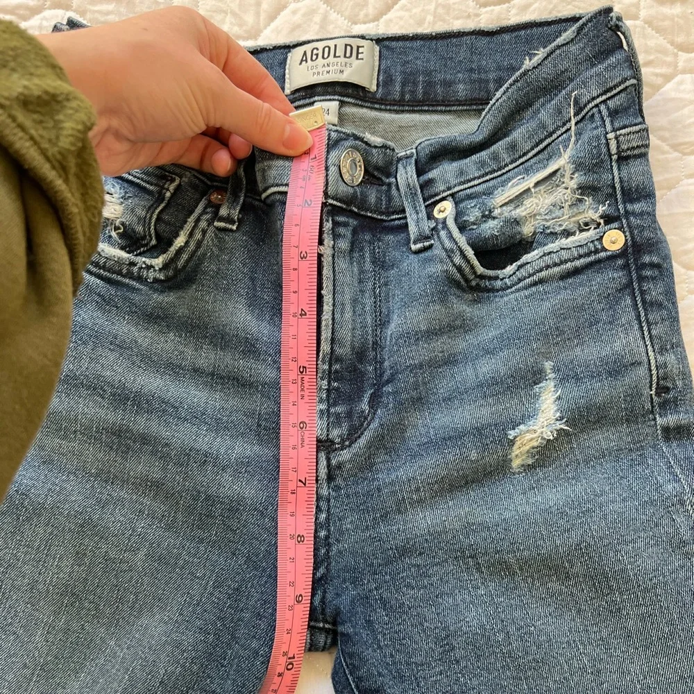 Agolde Sophie Cropped denim - Picture 8 of 8